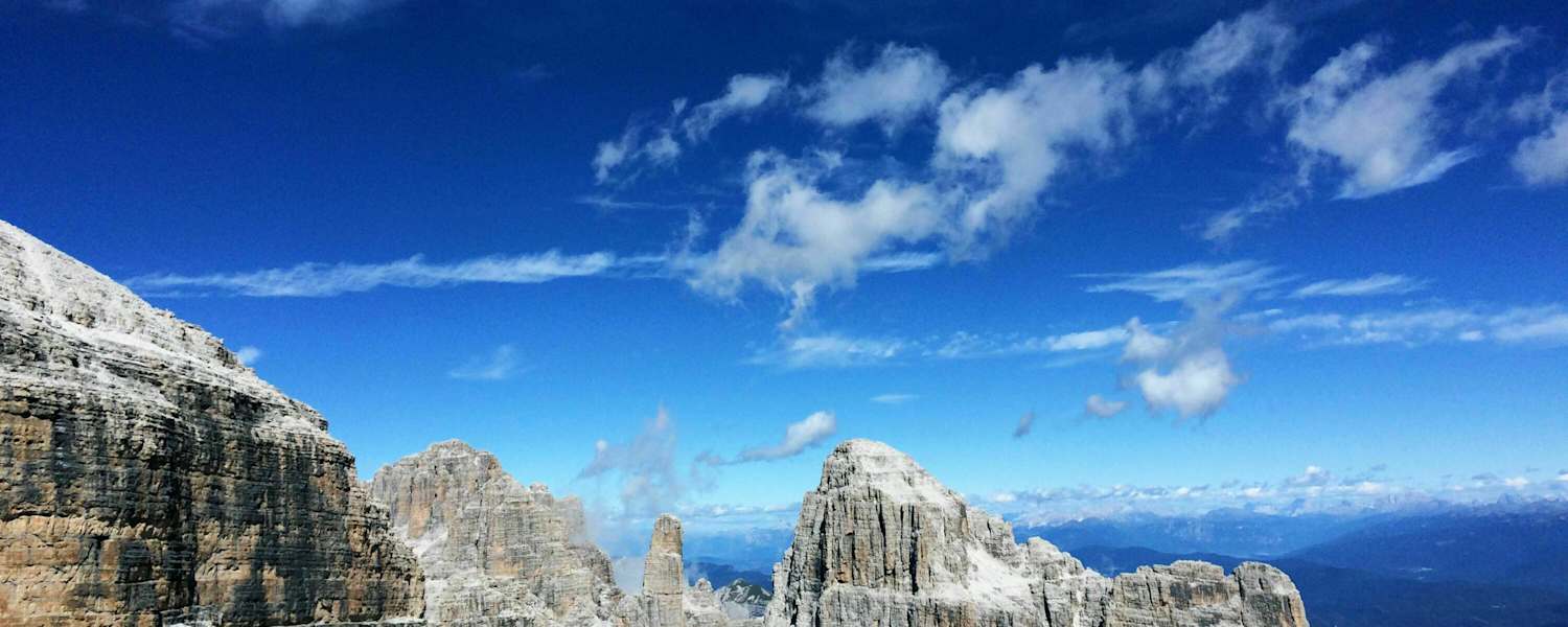 Ferrata Brentari im Trentino