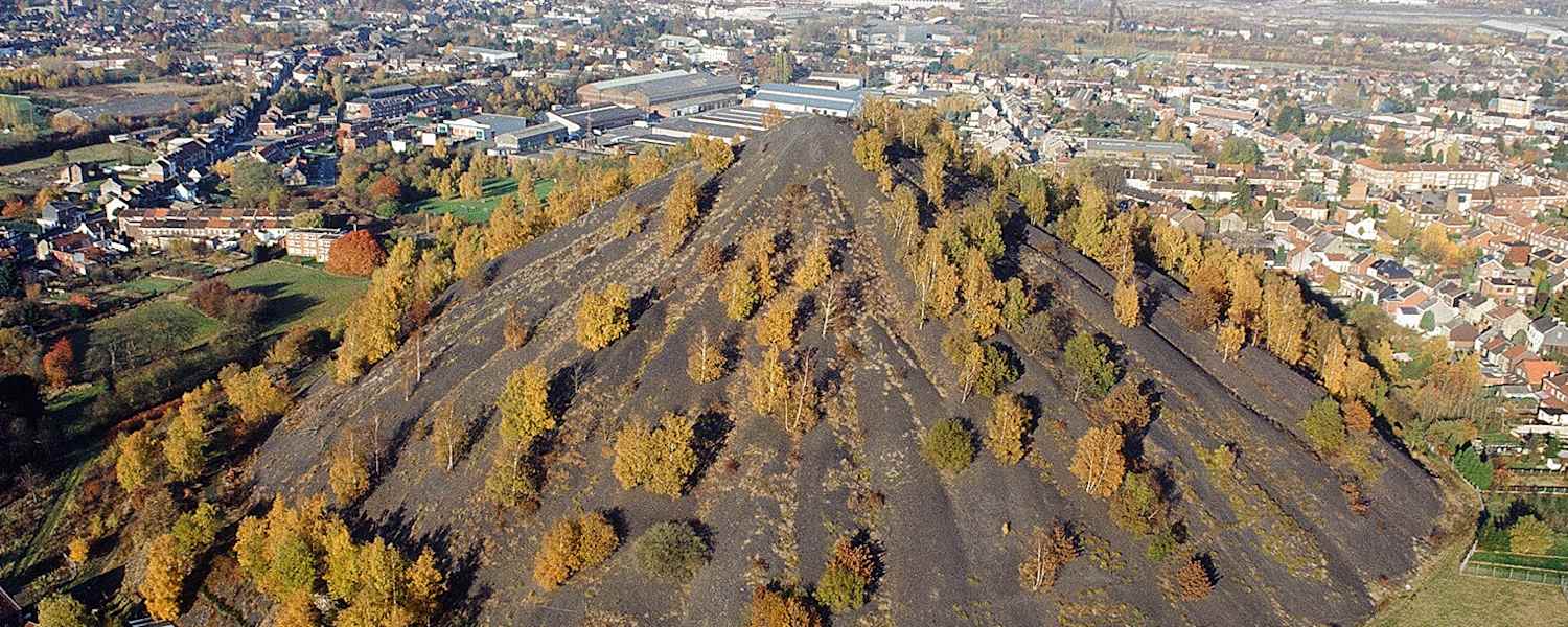 Sentier des Terrils in Belgien
