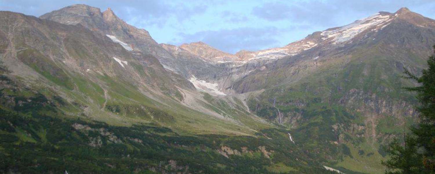 Raurisertal in den Hohen Tauern in Salzburg