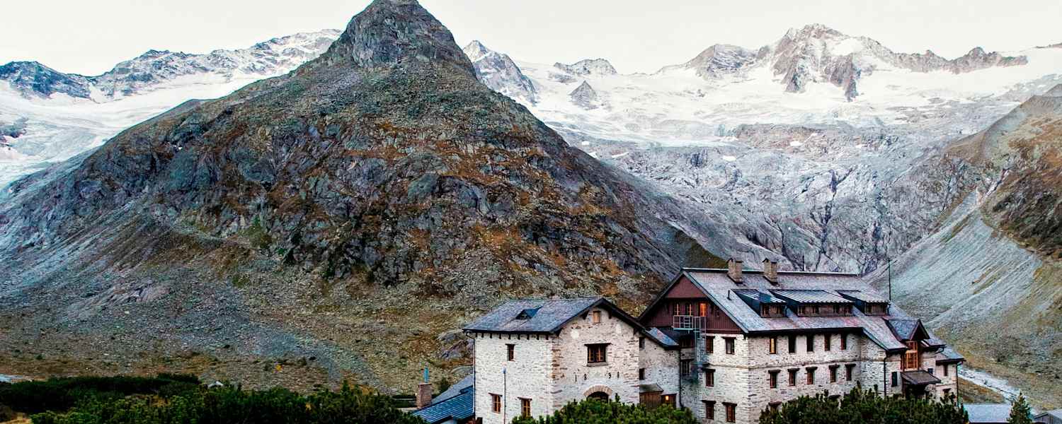 Berg-Chalet: Die Berliner Hütte (2.044 m) in den Zillertaler Alpen