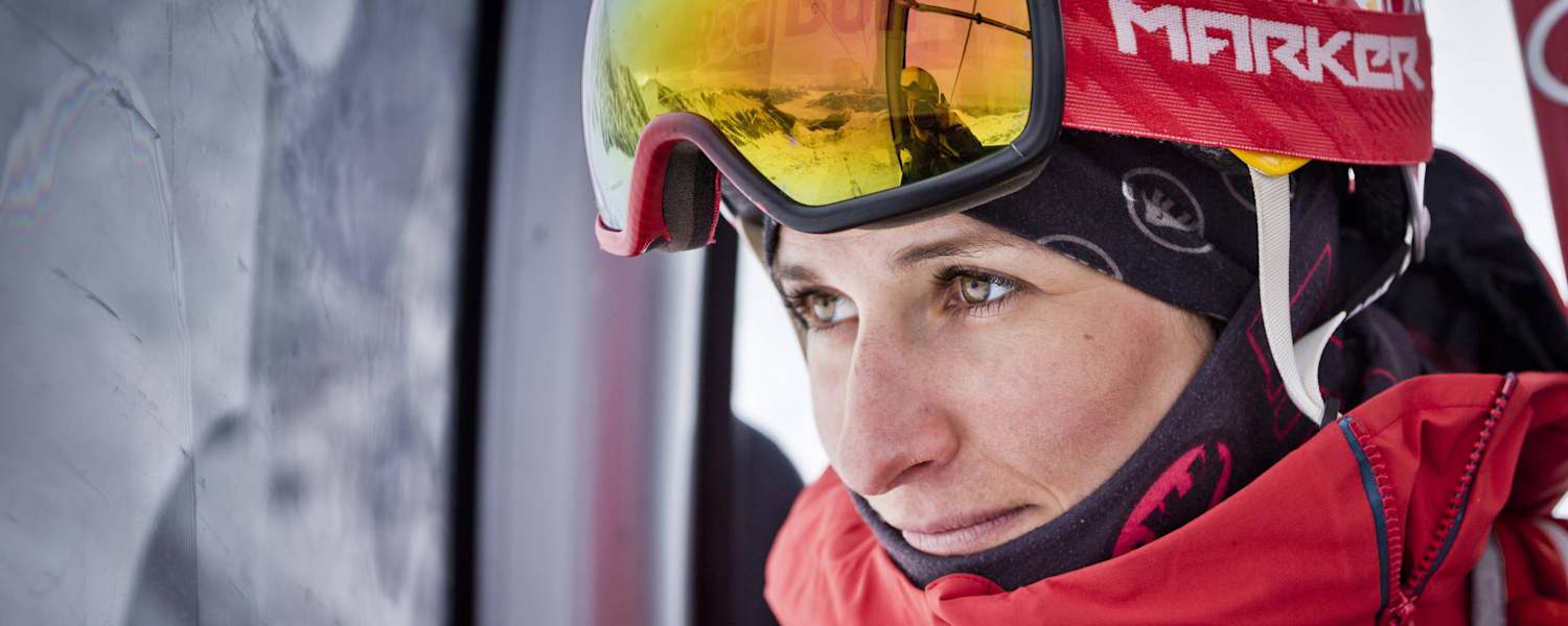 Freeride Doppel-Weltmeisterin Nadine Wallner