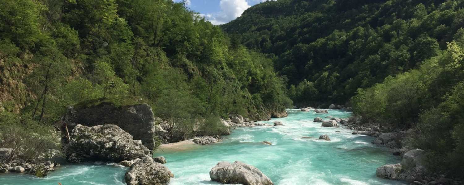 Wunderschön, aber nur für Geübte - die sogenannte "Abseilstrecke"