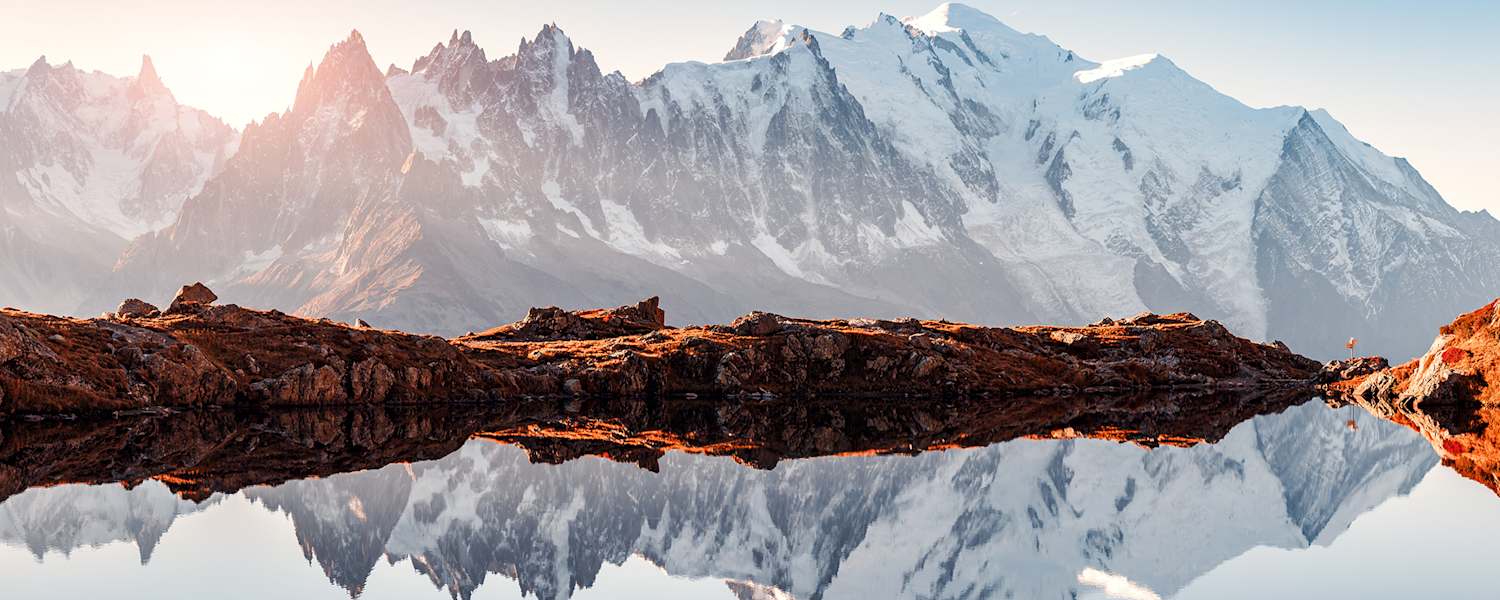 Mont Blanc von Lac Blanc