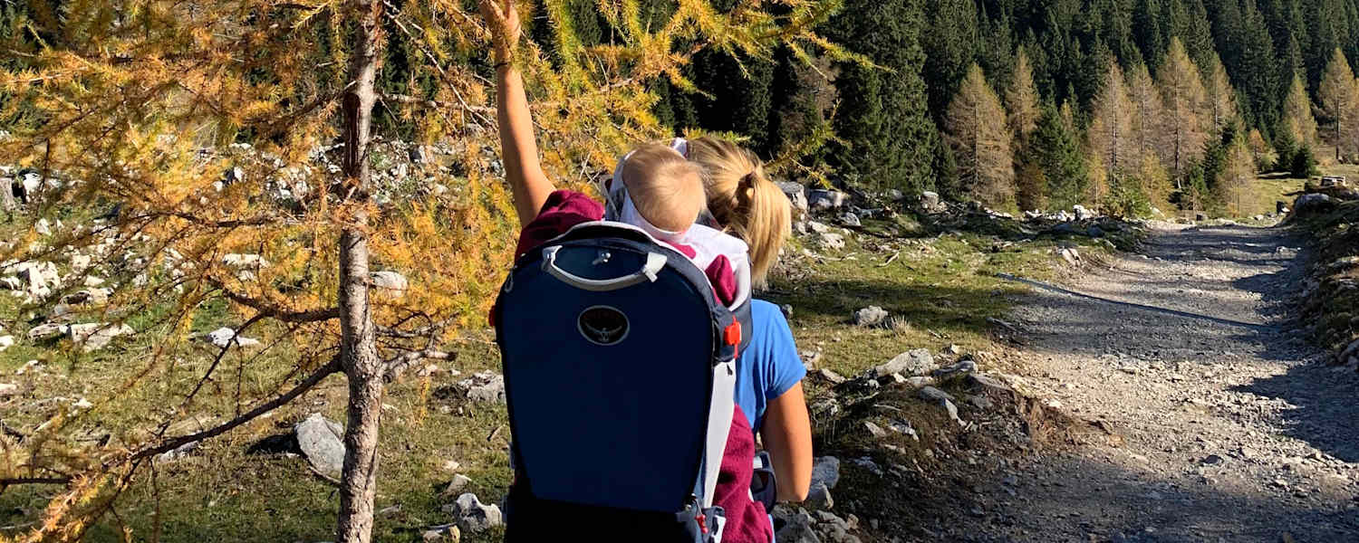 Herbst Wandern mit Kindern