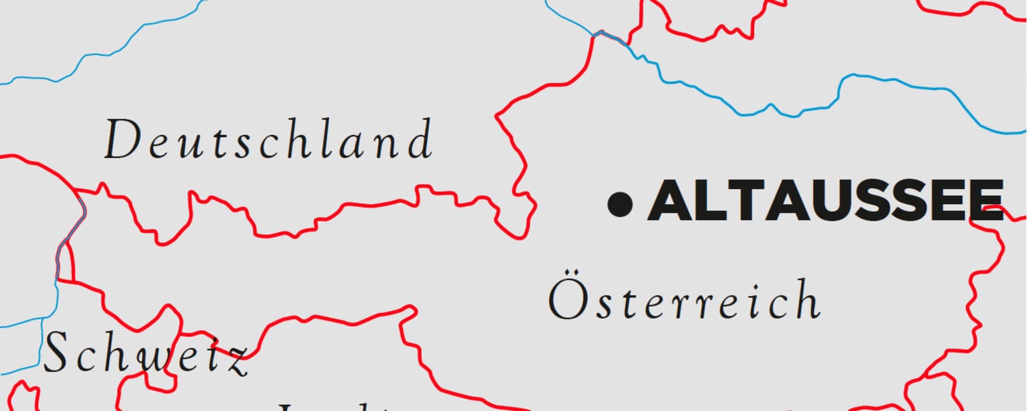Altaussee Karte