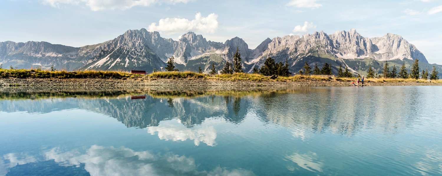 Astbergsee und Wilder Kaiser in Tirol