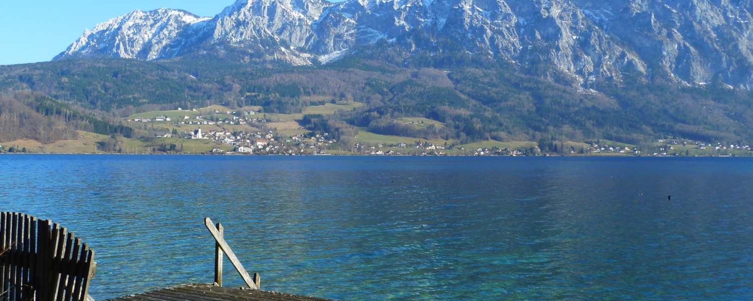 Attersee im Frühling