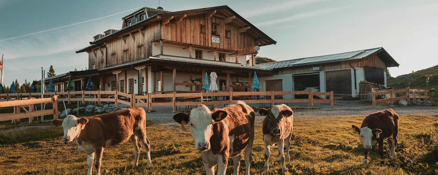 Das Straubinger Haus auf der Eggenalm