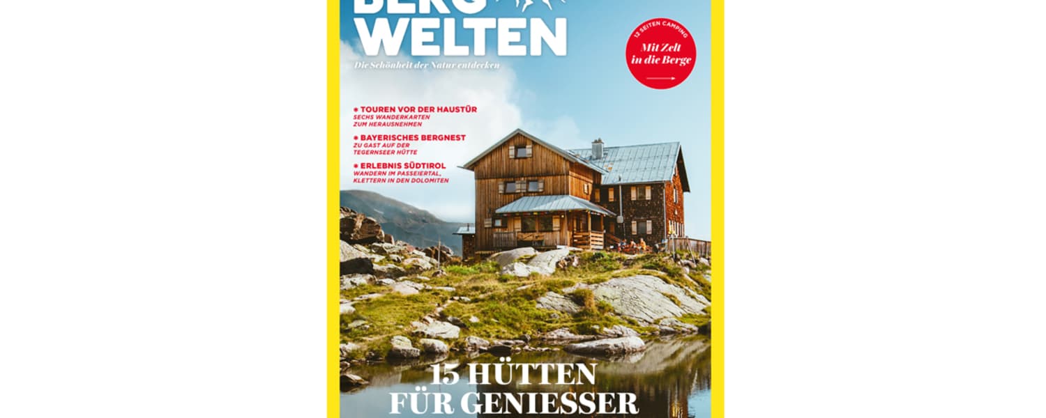 Cover des Bergwelten Magazins (Juni/Juli 2017)