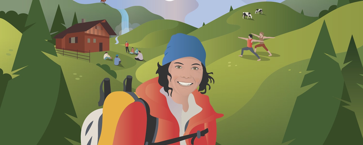 Unterwegs mit der österreichischen Alpinistin Gerlinde Kaltenbrunner