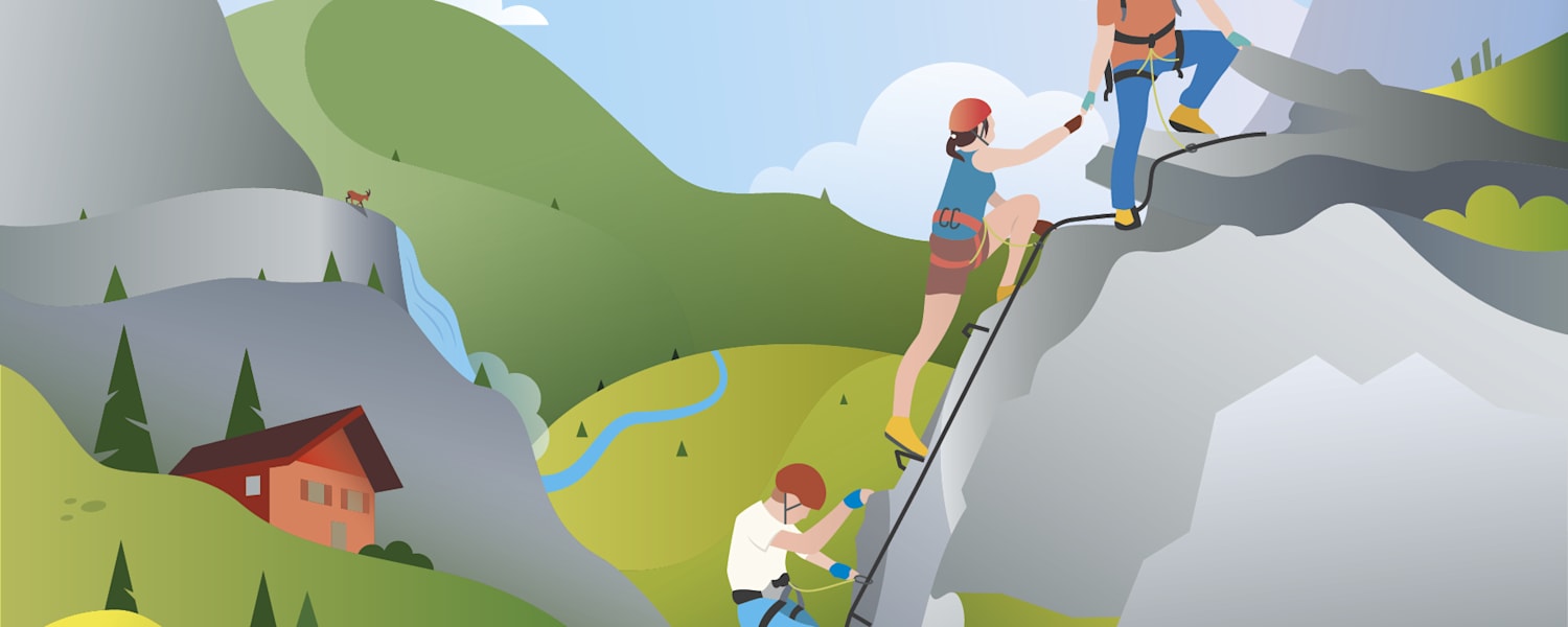 Mein erster Klettersteig