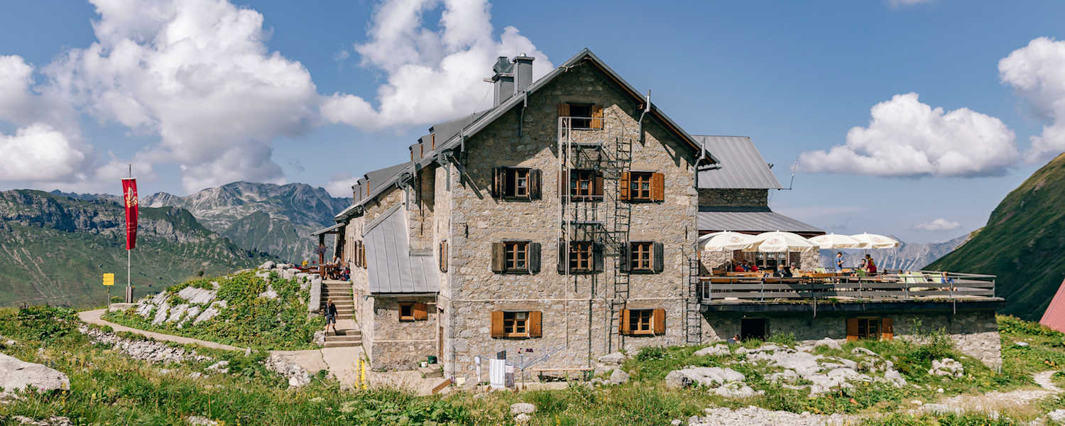 Stein auf Stein – massiv präsentiert sich der Bau des Prinz-Luitpold-Hauses