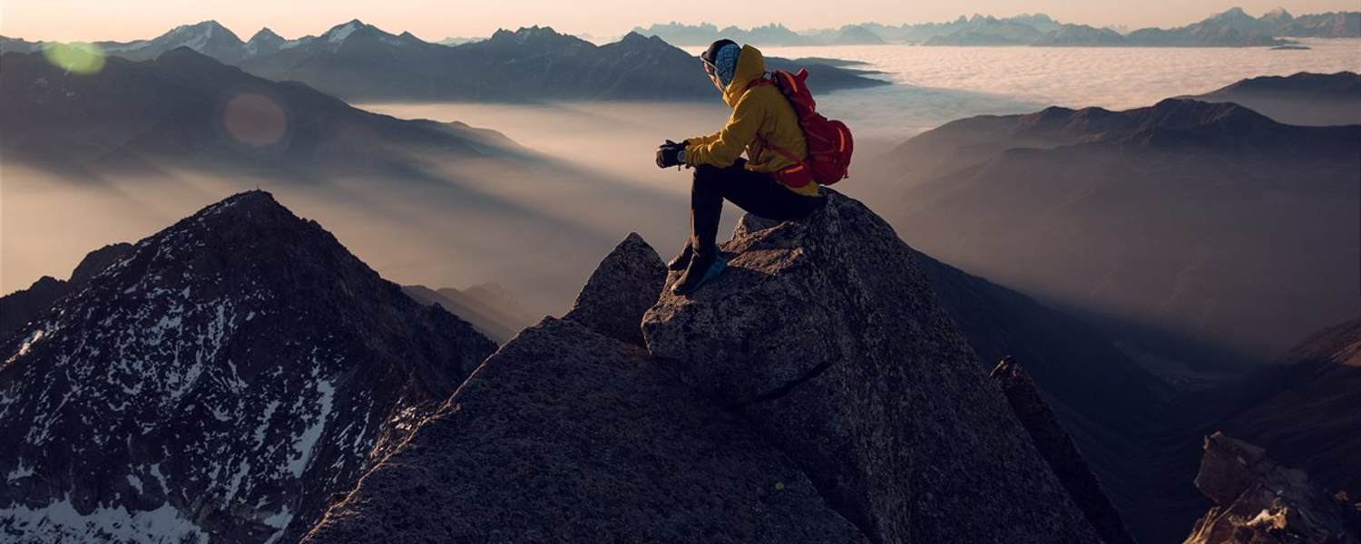 Trailläufer Markus Kröll auf der Berliner Spitze