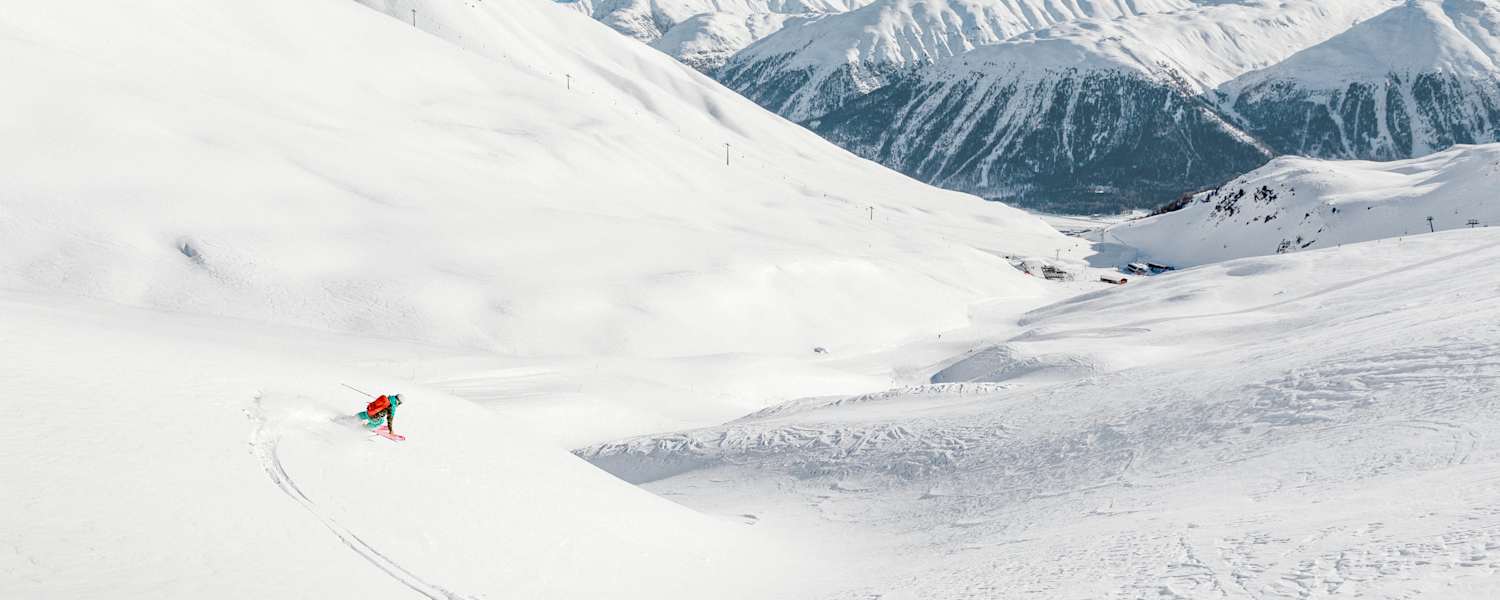Die Engadiner Alpen zeichnen St. Moritz aus.