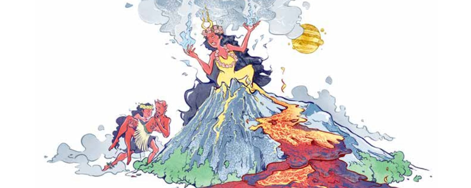 Vulkane: Mythen und Sagen rund um die fauchenden Berge