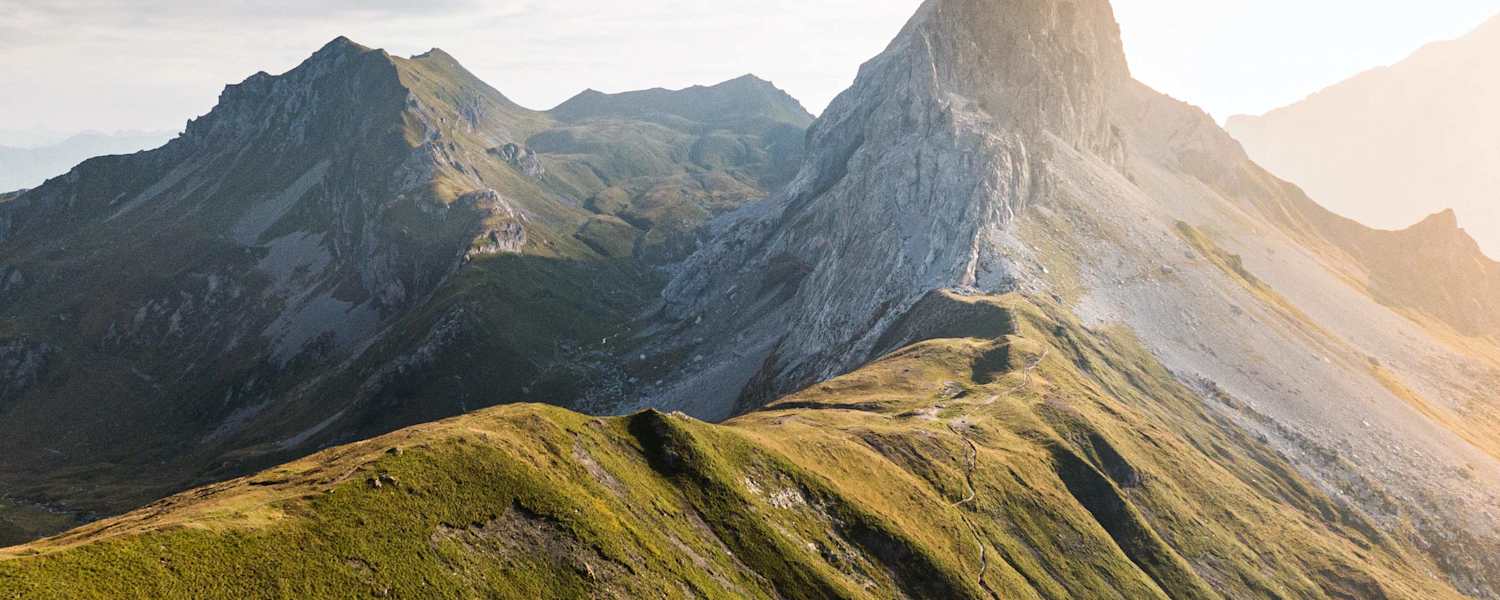 Unterwegs am Prättigauer Höhenweg im Rätikon