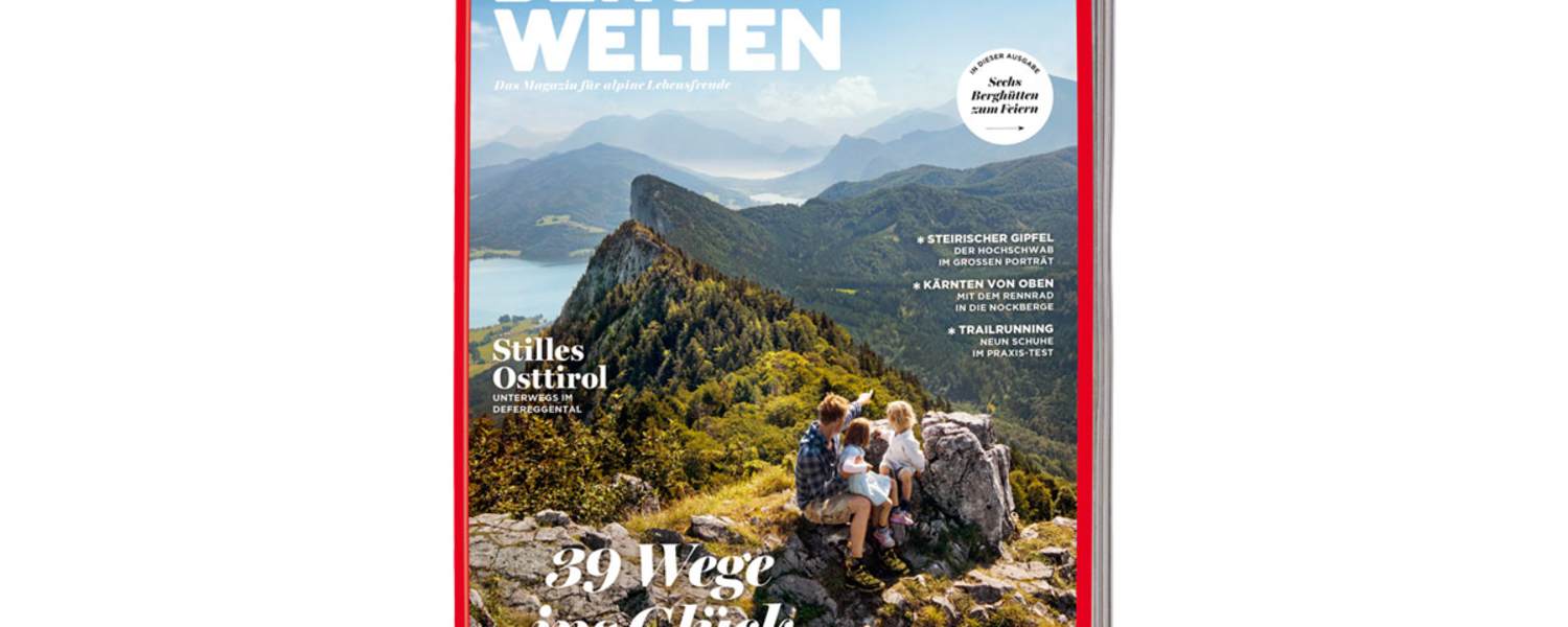 Cover Bergwelten Magazins (Oktober/Novemvber 2016)