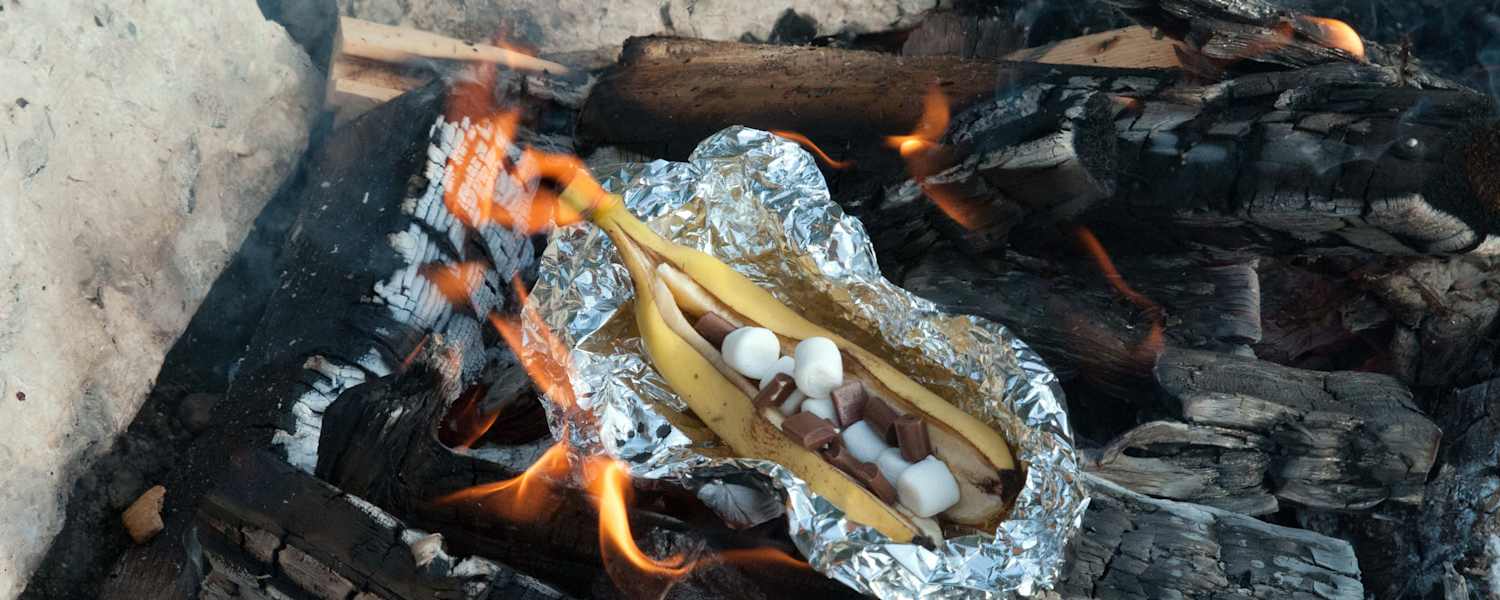 Marshmallows Lagerfeuer