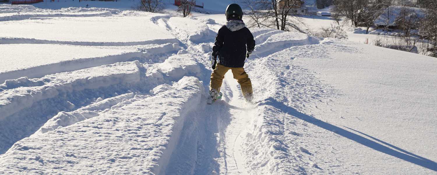 Skifahren Kinder