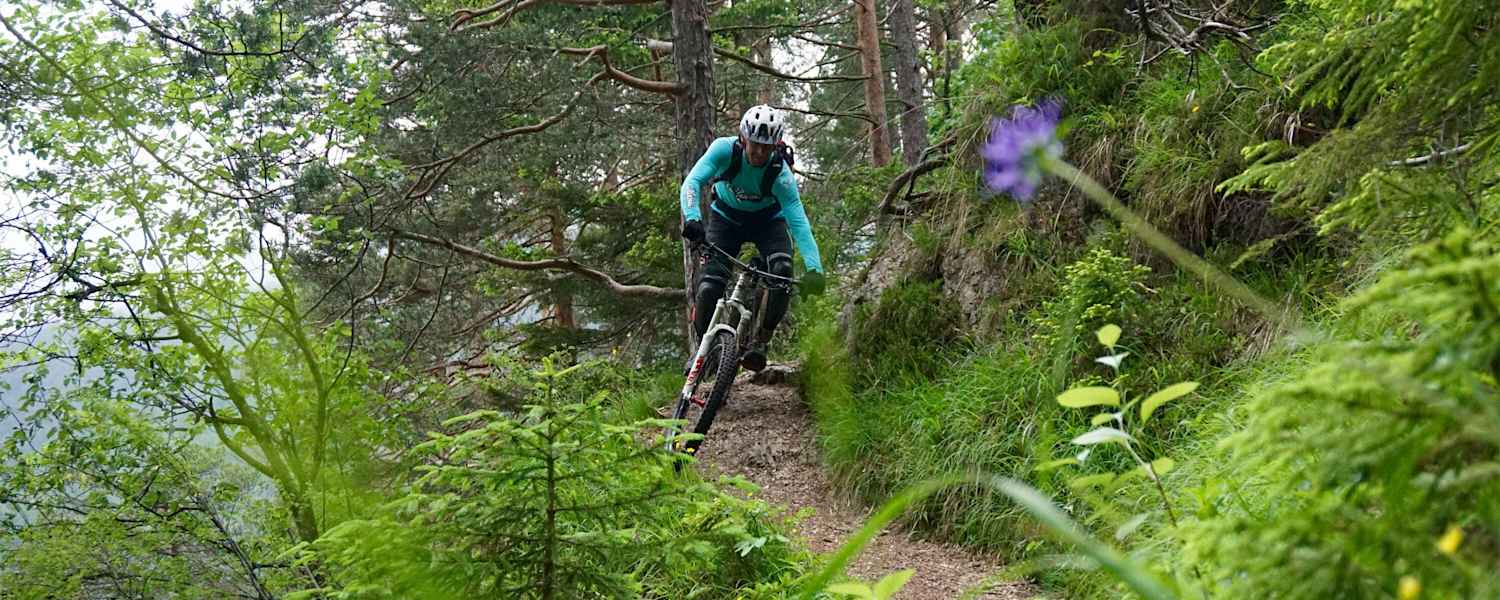 Mit dem Mountainbike in Innsbruck 