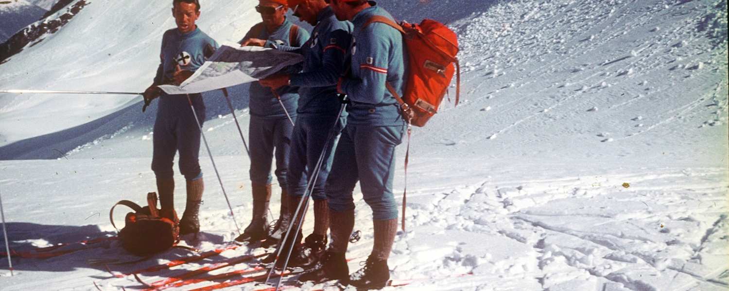 Team der Alpenüberschreitung 1971