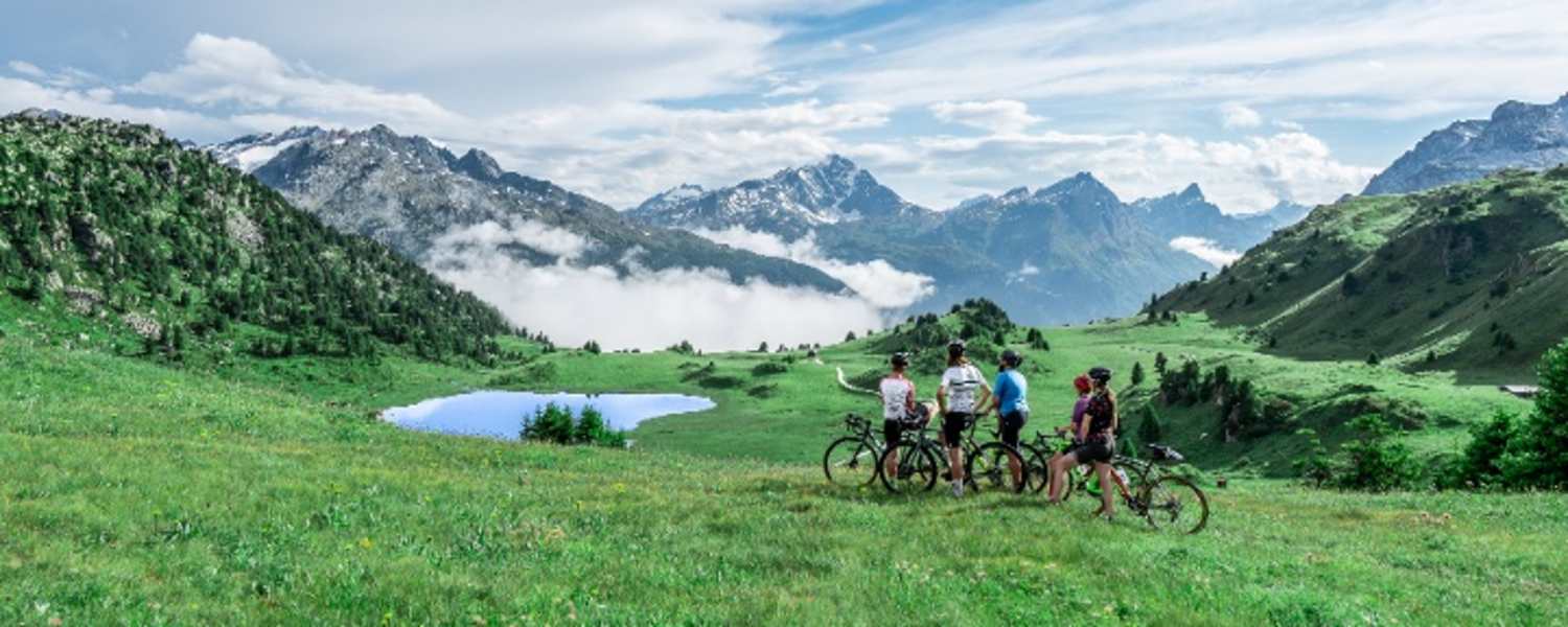Lai da Vons, Gravel-Bike-Route Hinterrhein