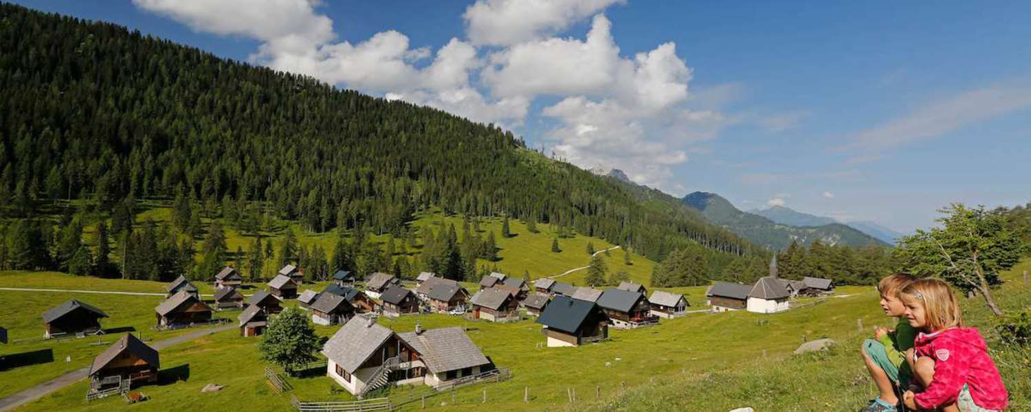 Die Egger Alm im Kärntner Gailtal