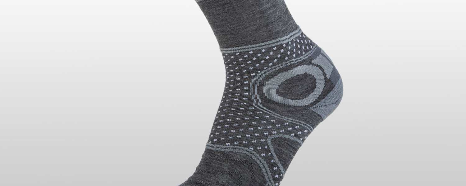 Backpacking Merino Socken von Eightsox