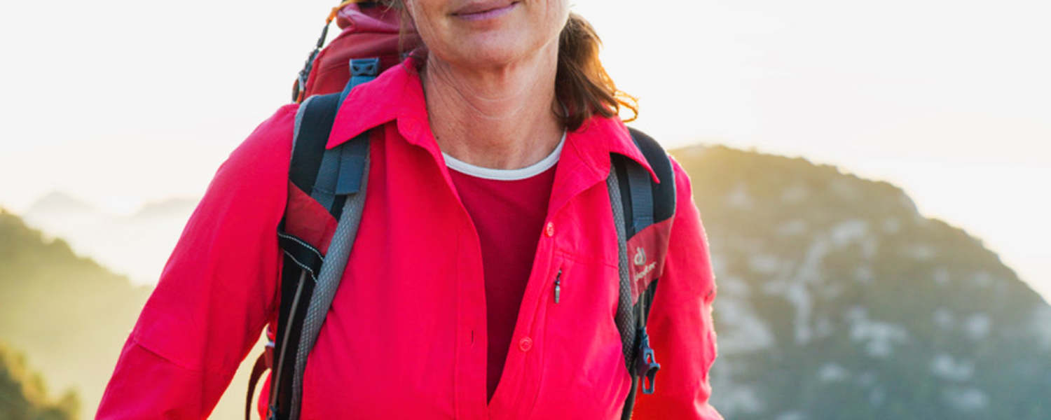 Aina Escriva: Wanderführerin und Kartografin. 