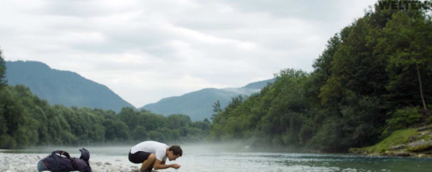 Ernst Merkinger am Alpe Adria Trail