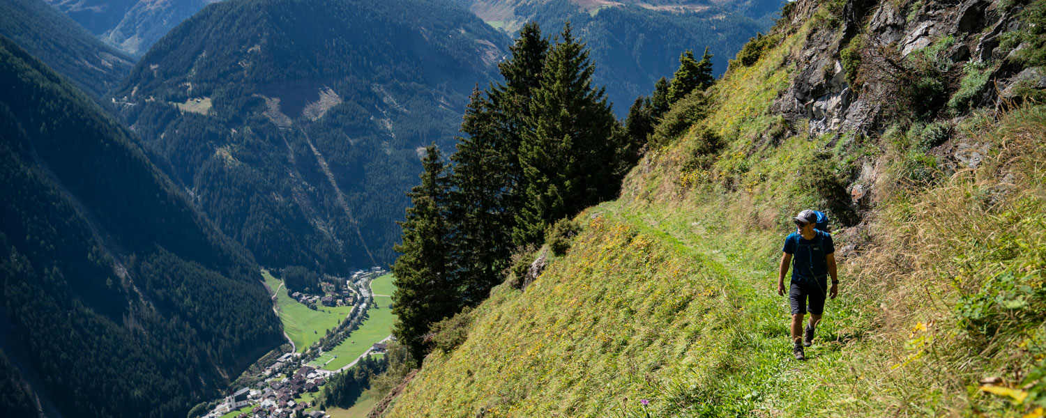 Ernst Merkinger wandert weit