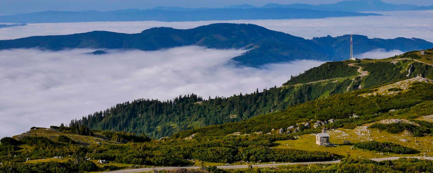Wunderbare Aussichten im Mürzer Oberland