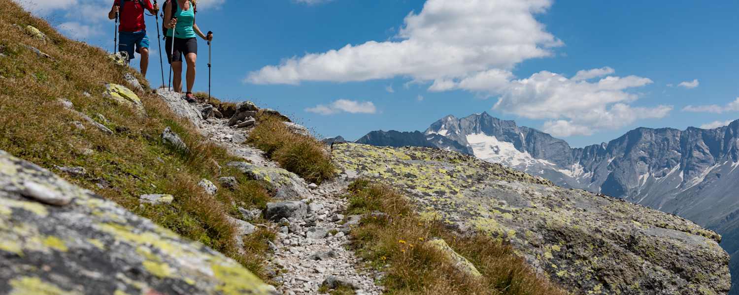 Unterwegs am Tauernhöhenweg