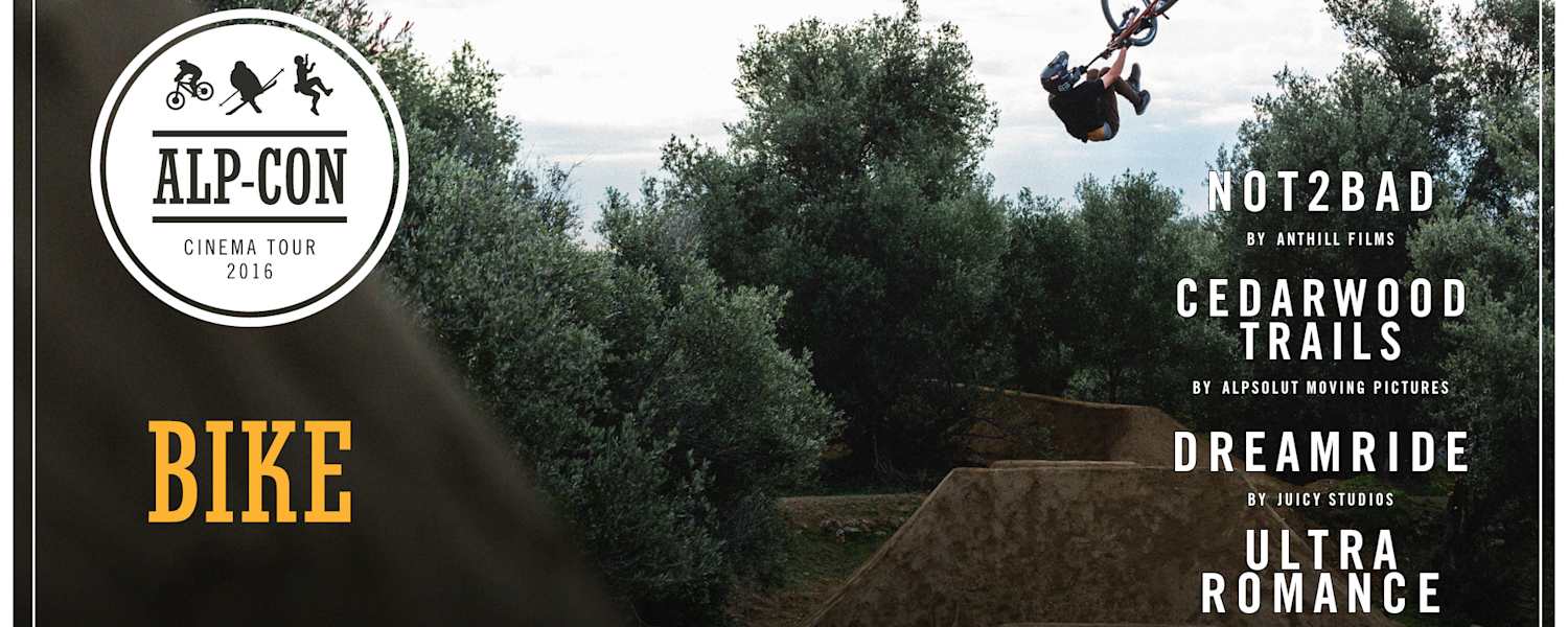 Alp-Con CinemaTour 2016 - Bike 
