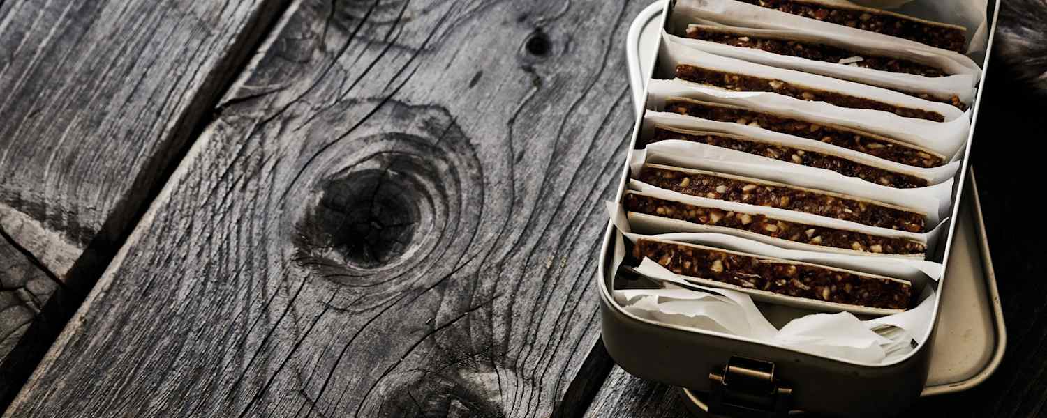 Idealer Ski-Snack: Fruchtschnitten