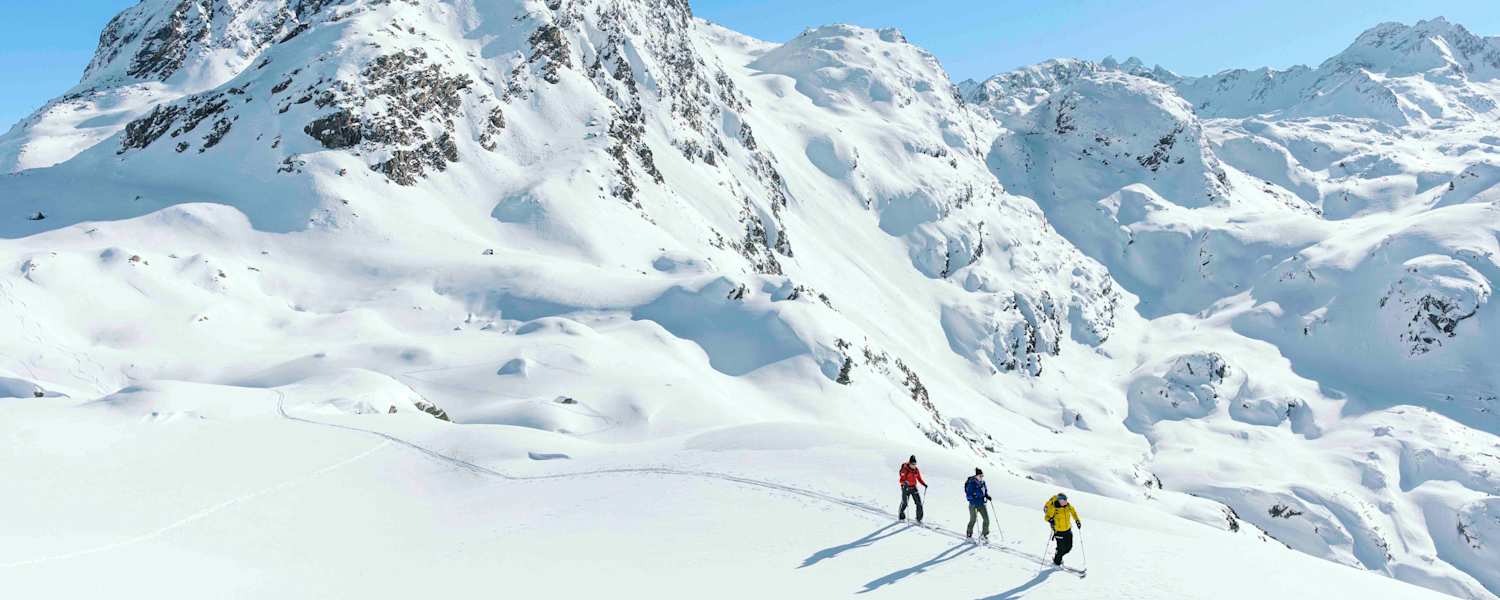 Ein Traum in Weiß - Skitouren in der Silvretta ausgehend von Galtür im Paznaun.