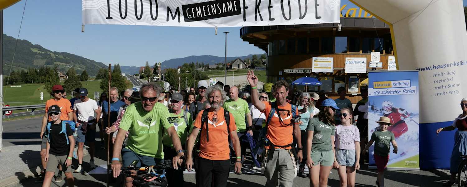 Zieleinlauf der ALPEN-TOUR 2021
