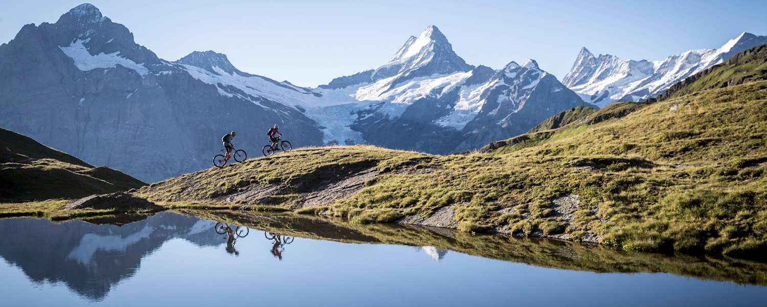 Mountainbiketour zum Bachsee in Grindelwald