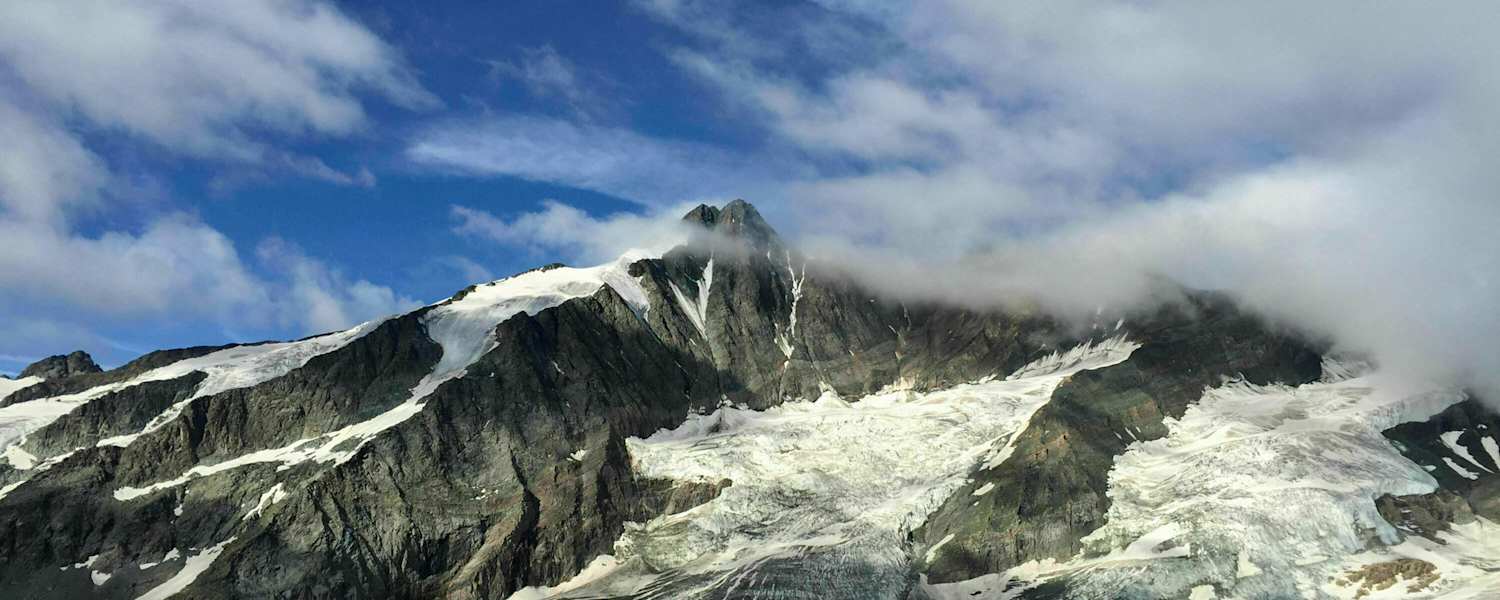 Der Großglockner von der Kärntner Seite aus gesehen