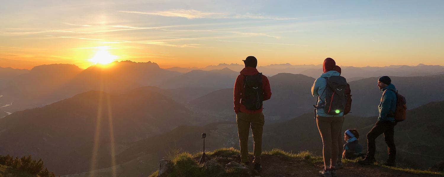 Alpbachtal Gratlspitze Sonnenaufgang
