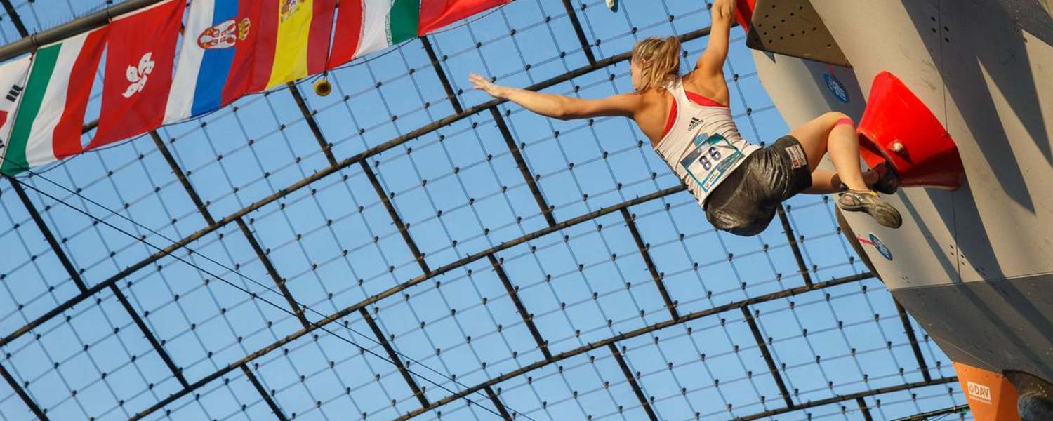 Boulder Weltcup Janja Garnbret