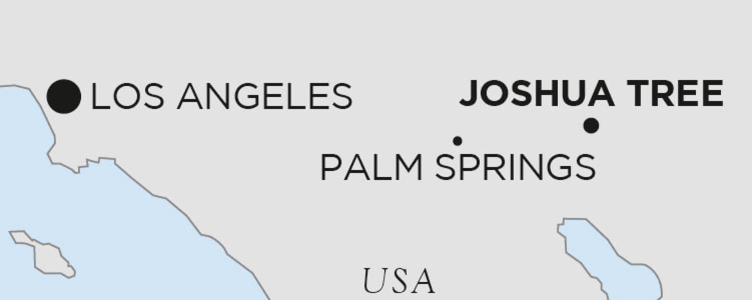 Karte Joshua Tree