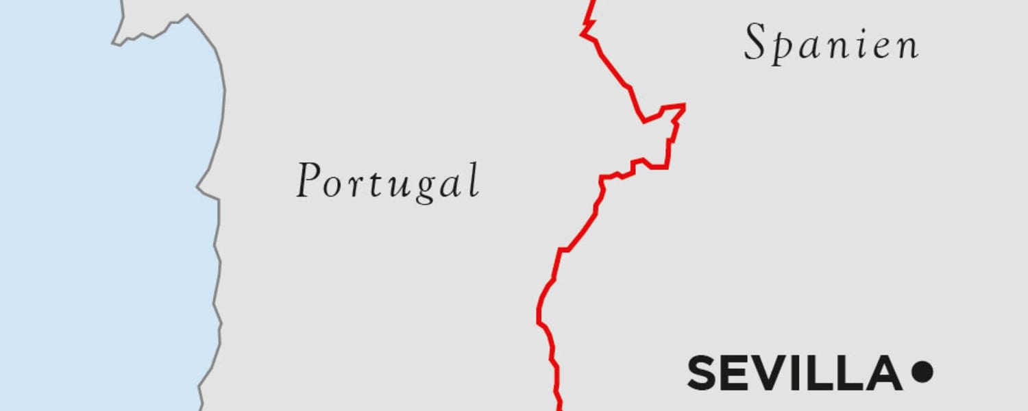 Karte Portugal
