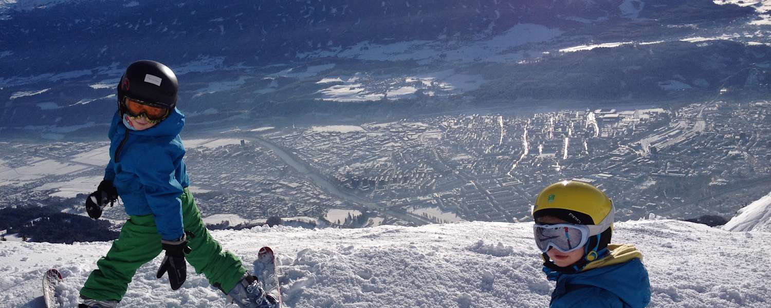 Skifahren mit Kindern