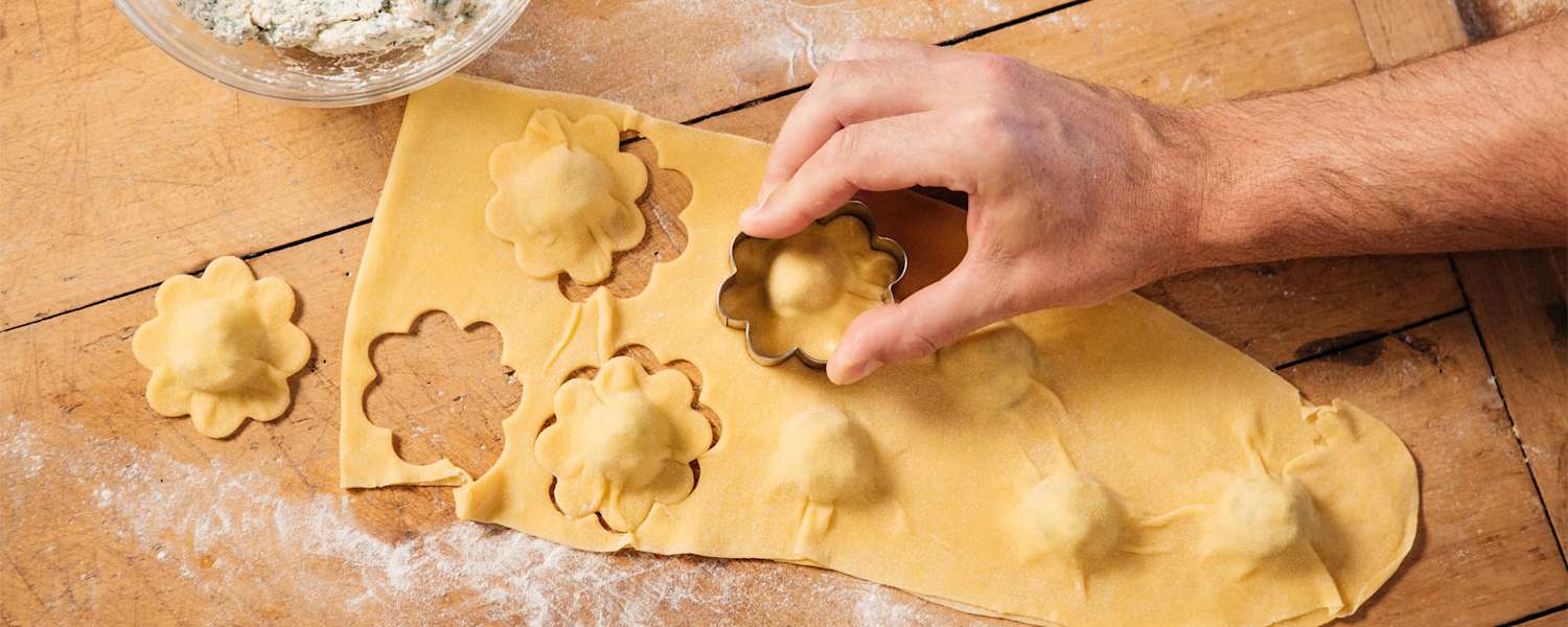 Gefüllte Ravioli selbstgemacht