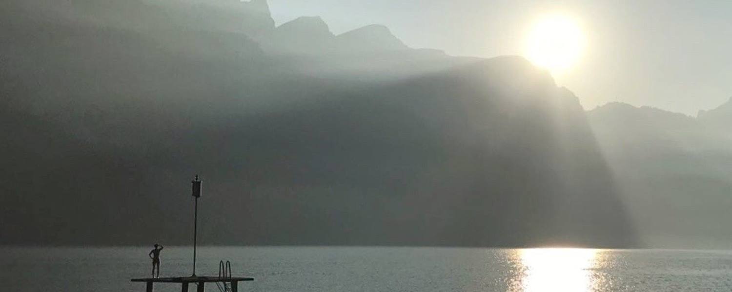 Der Sonne entgegen wandern