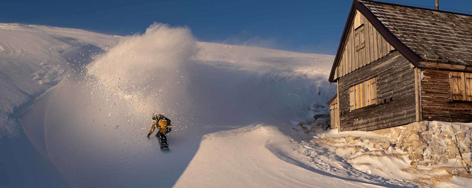 Freeriden am Krippenstein, Oberösterreich
