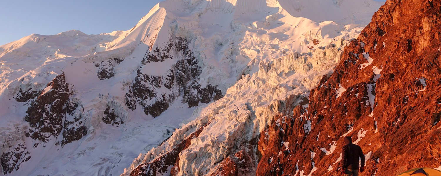 Sonnenuntergang im Nide de Condores