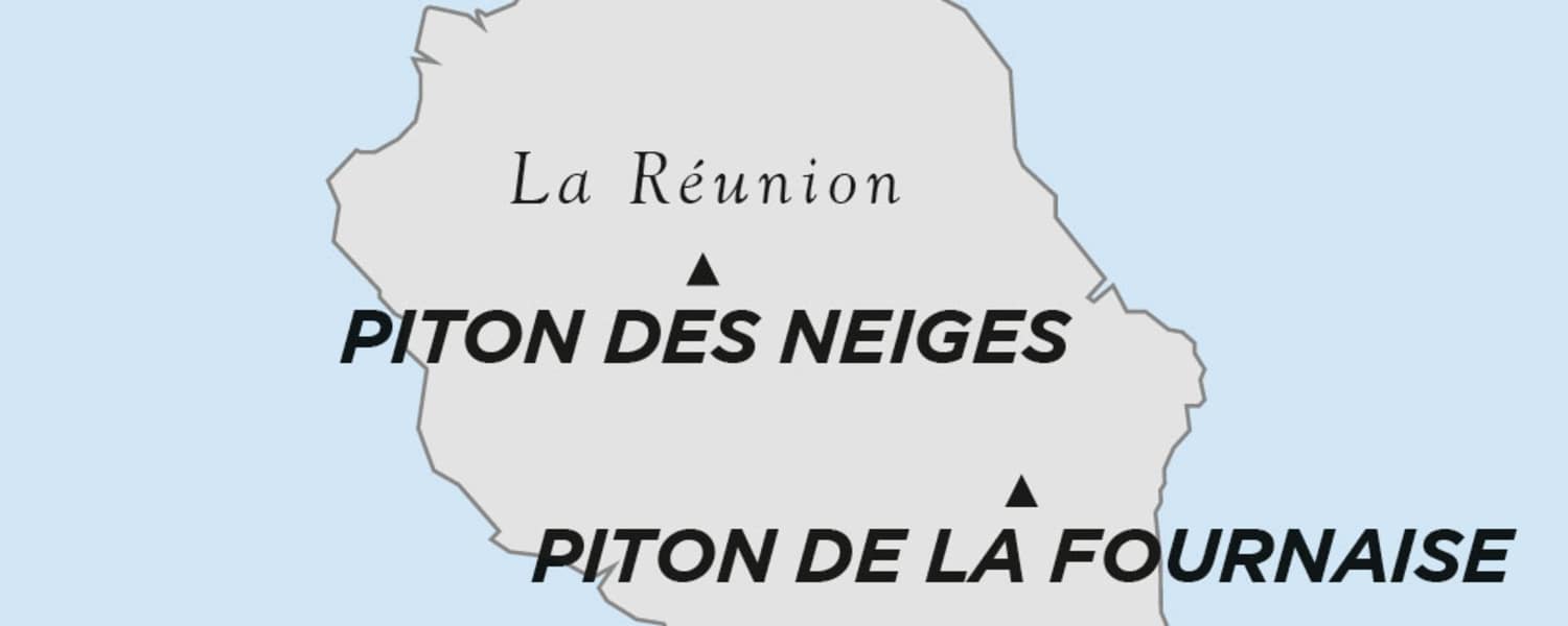 La Réunion Karte