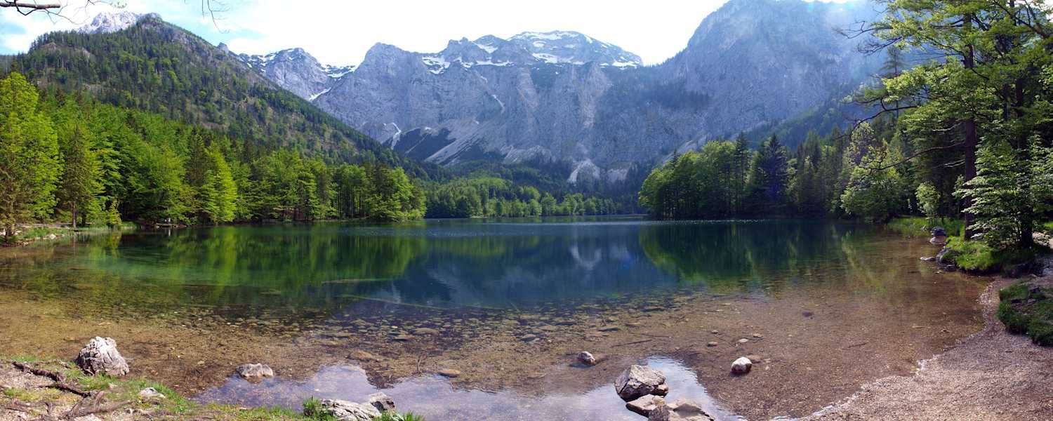 Der Langbathsee in Oberösterreich